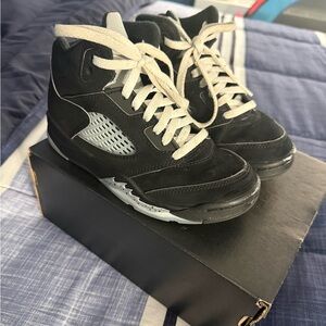 Jordan 5 Black and White Kid’s Sneakers